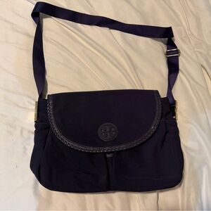 Tory Burch Navy Crossbody Diaper Bag